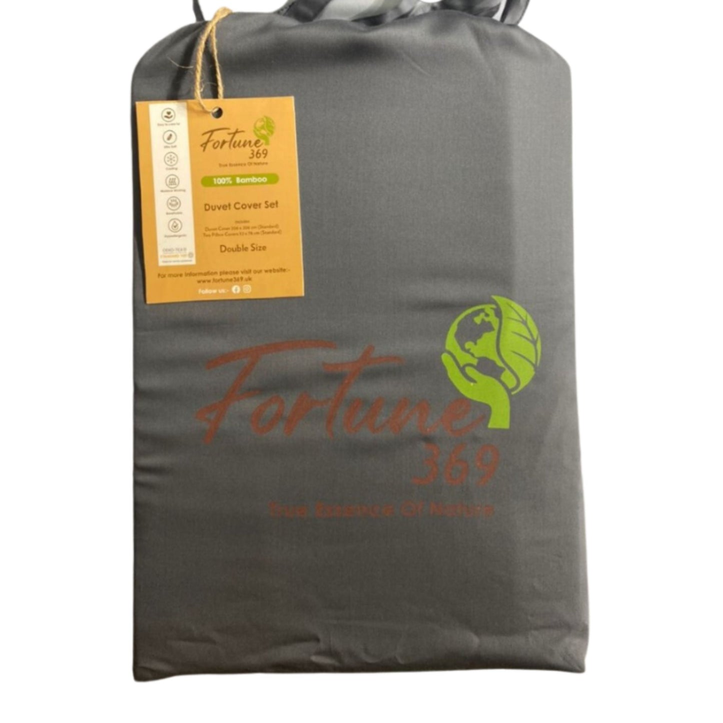 100% Bamboo Duvet Cover Set – Ultra Soft, Breathable & Hypoallergenic - Fortune369 Bamboo Gifts