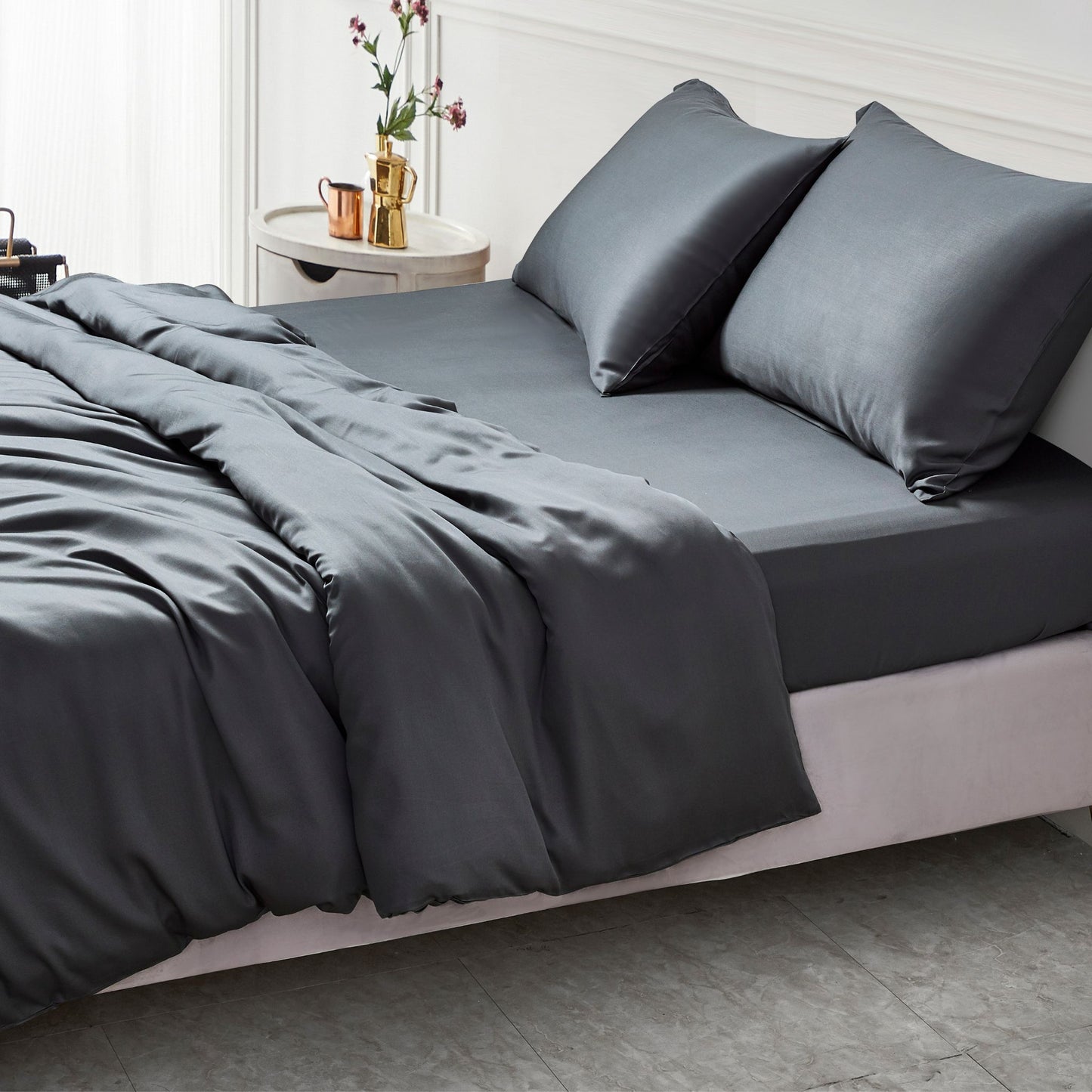 100% Bamboo Duvet Cover Set – Ultra Soft, Breathable & Hypoallergenic - Fortune369 Bamboo Gifts