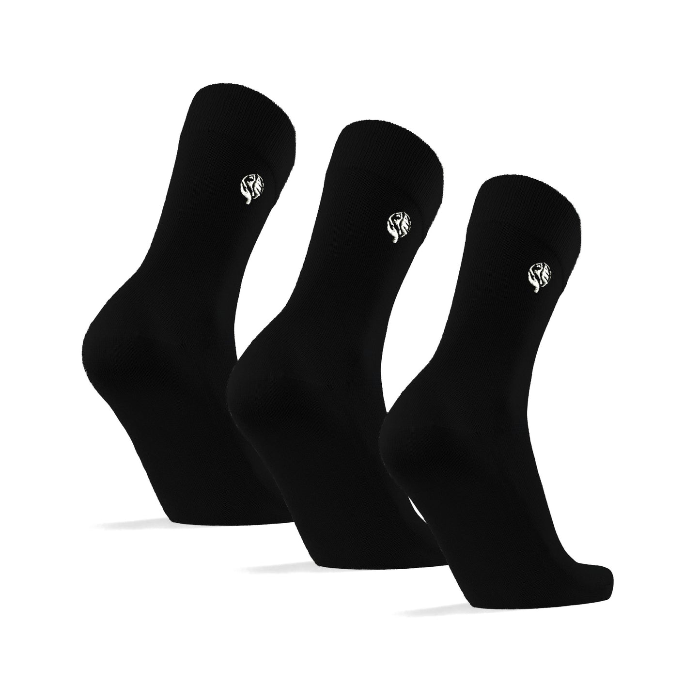 3 Pairs of 80% Bamboo Plain Crew Socks – UK Size 6-11 - Fortune369 Bamboo Gifts