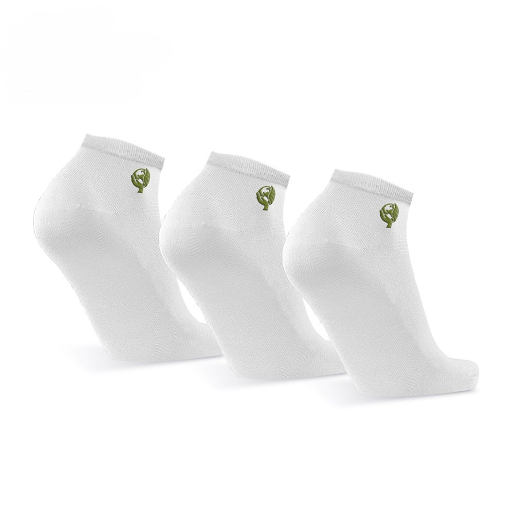 3 pairs of 80% Bamboo Ankle Sports Socks - UK Sizes 6-11 - Fortune369 Bamboo Gifts