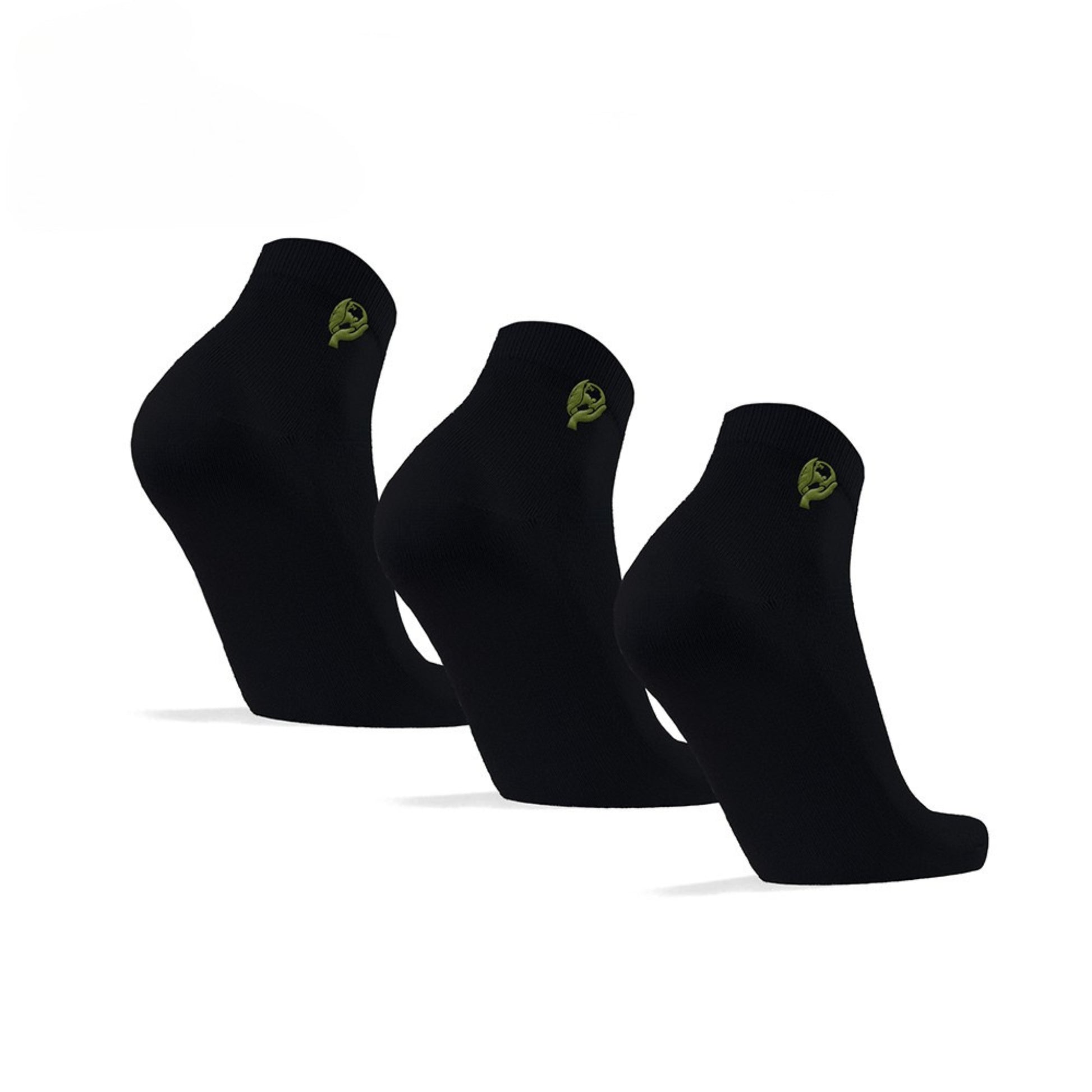 3 pairs of 80% Bamboo Ankle Sports Socks - UK Sizes 6-11 - Fortune369 Bamboo Gifts