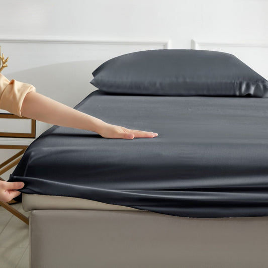 100% Bamboo Fitted Sheet – 35cm Deep Pocket, Hypoallergenic & Ultra-Soft - Fortune369 Bamboo Gifts